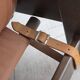 1970s, Scandinavian armchair, furniture leather, canvas, oak wood.