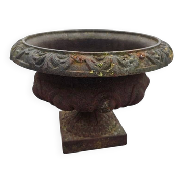 19th-century cast iron medical vase