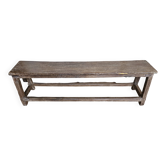 Old Burmese teak bench