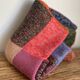 Wool patchwork blanket