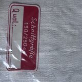 Vintage linen and cotton sheet, new in packaging