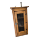 Antique pine and hammered glass confiturier - Renovated