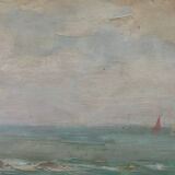 HSP painting "Breton Navy (?)" by Gaetan Montagney