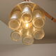 Mid-century chandelier Kamenický Šenov, 1970