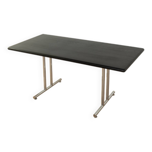 bureau chromé des années - 1980