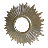 Golden wall sun mirror design baroque modern contemporary style