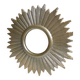 Golden wall sun mirror design baroque modern contemporary style