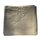 Sheet two-seater embroidered Métis AG