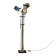 Adjustable Space Age floor lamp in metal, Italy, 1970s