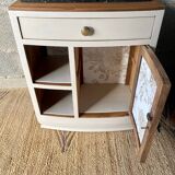 Bedside table, Art Deco side furniture