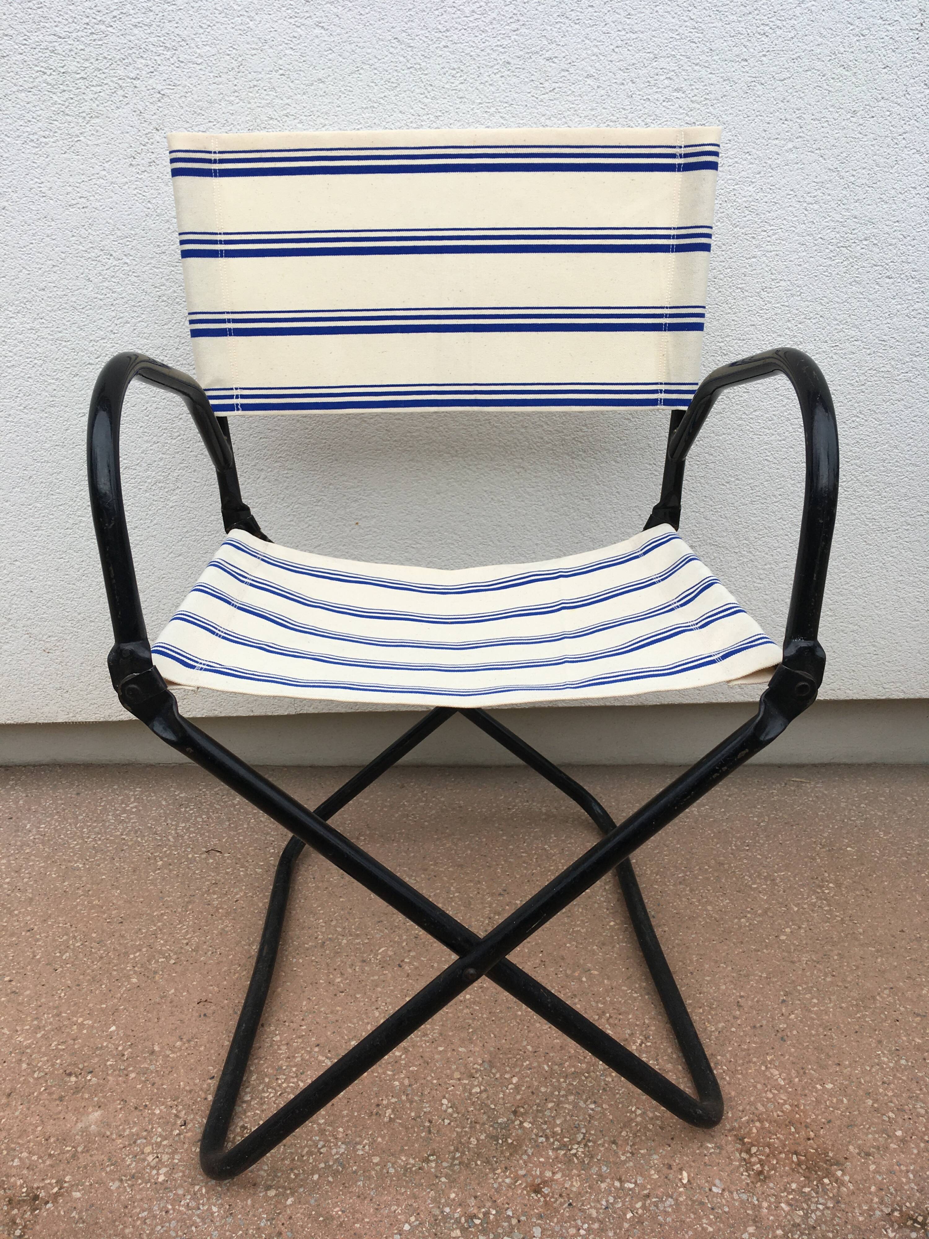 4 fauteuils pliants Chambord, années 1950