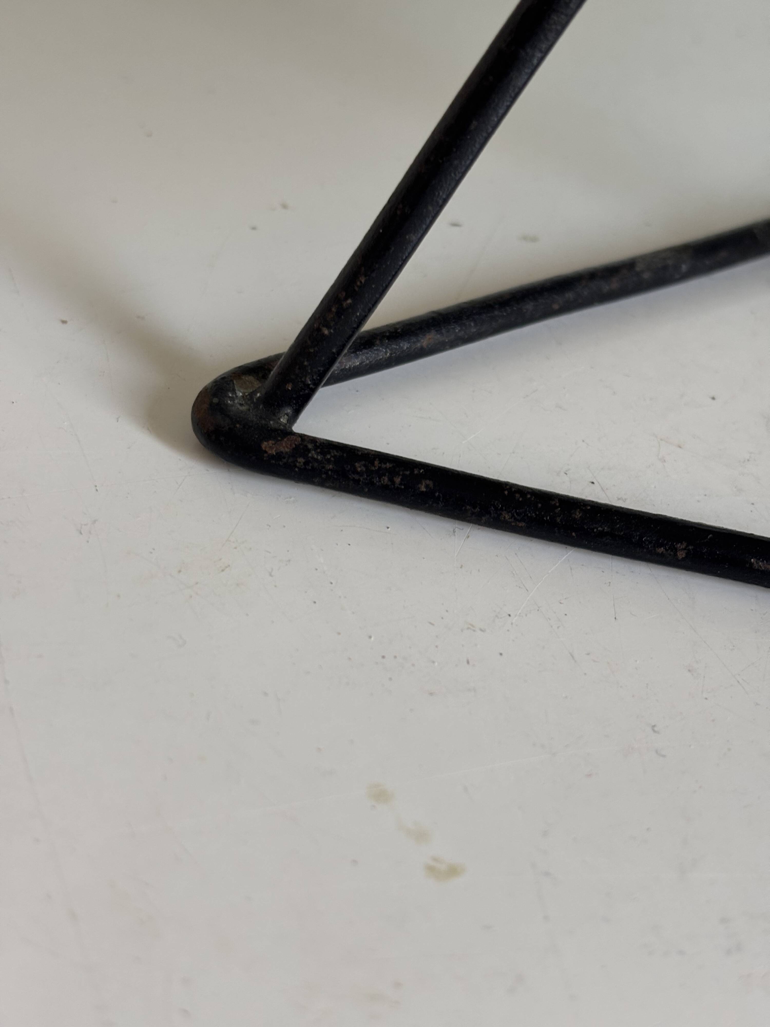 Vintage 1960 globe terrestrial world map Girard Barrère - 33 cm