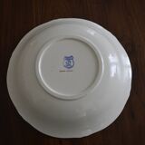 White porcelain dish St Amand, bird motif