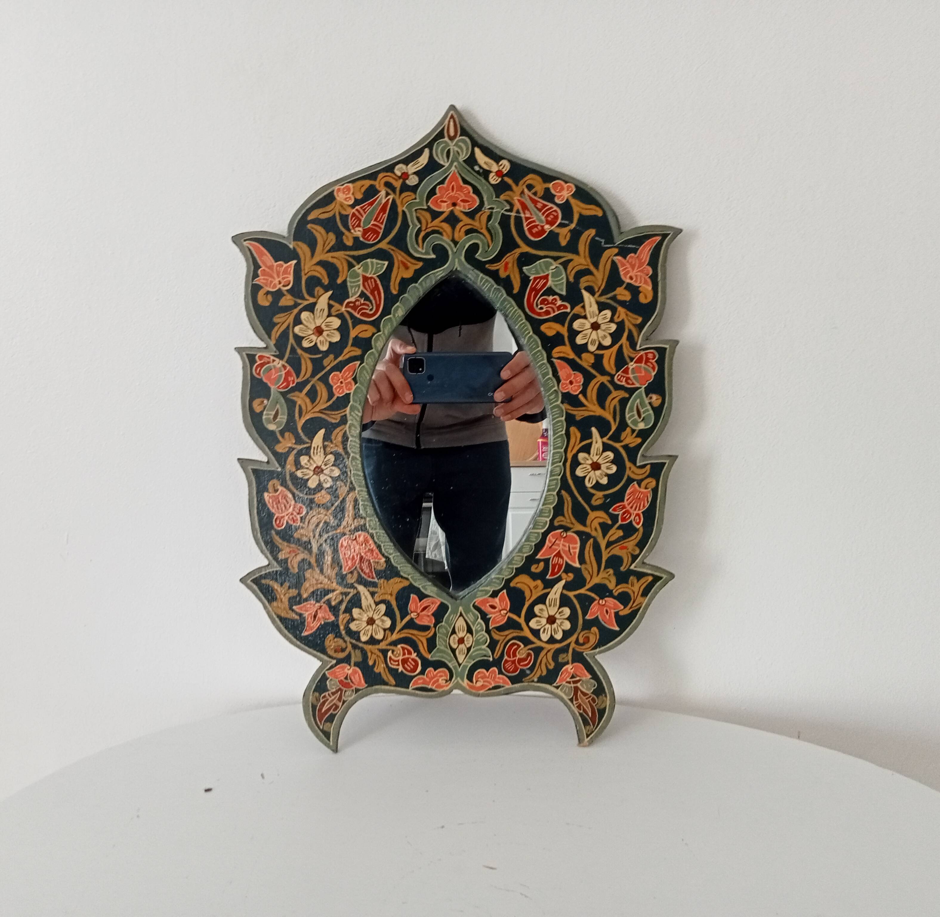 Miroir vintage de style Mauresque 48*32 cm