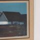 Farm house against a blue sky by Bengt Hillgrund
