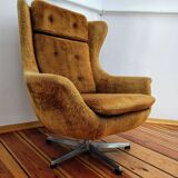 Ushak Swivel Chair by Up Zavody Rousinov from Up Závody, Czechoslovakia, 19