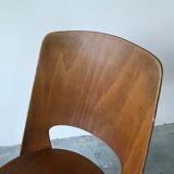 Suite of 6 chairs bistro Baumann, circa 1950.