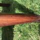 Solid wooden farm table mid-20th century