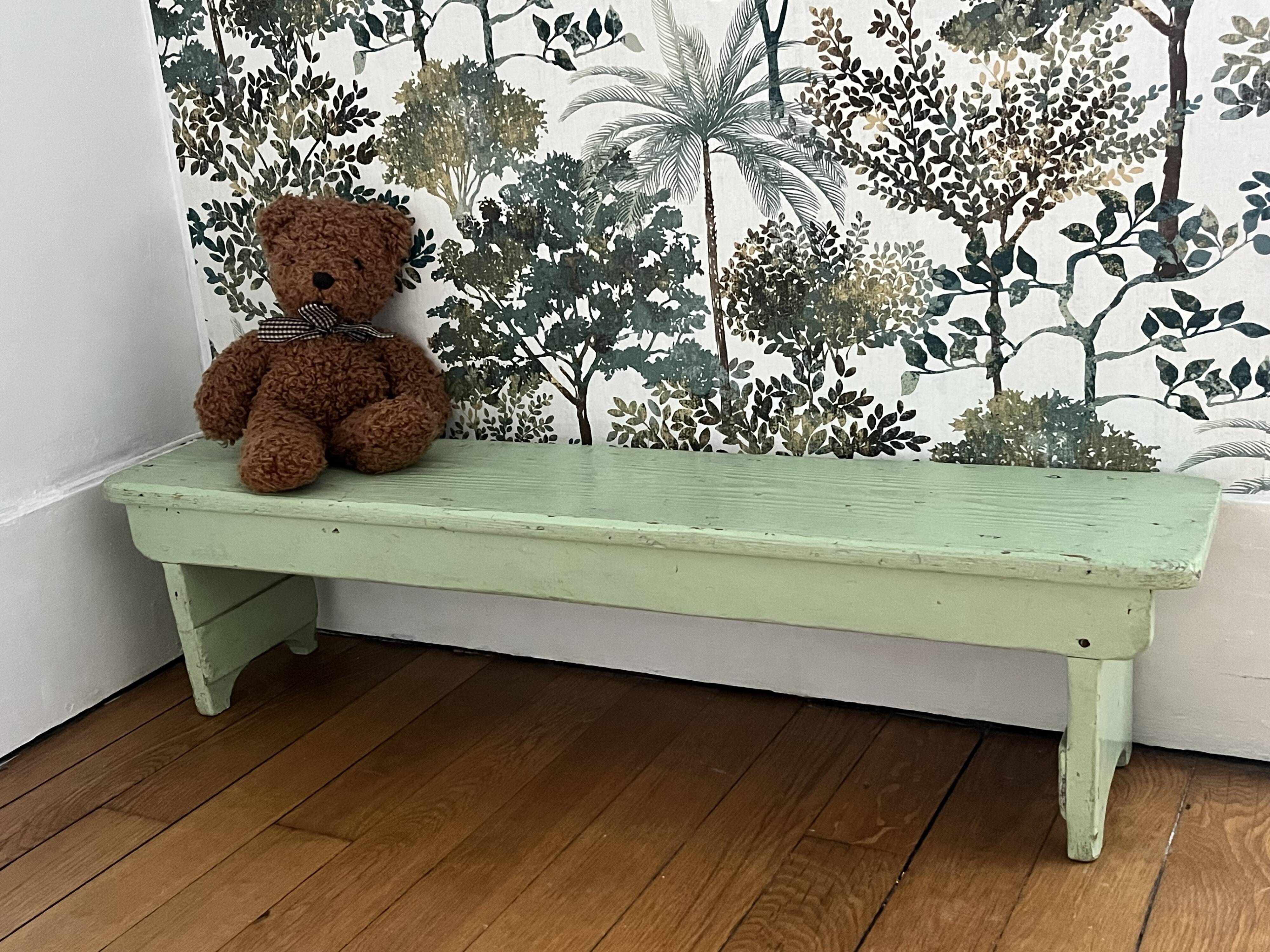 Children's bench, preschool