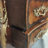 Dresser in marquetry style Louis XV