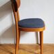 Czechoslovak chair in beech by UP Rousínov, 1960s