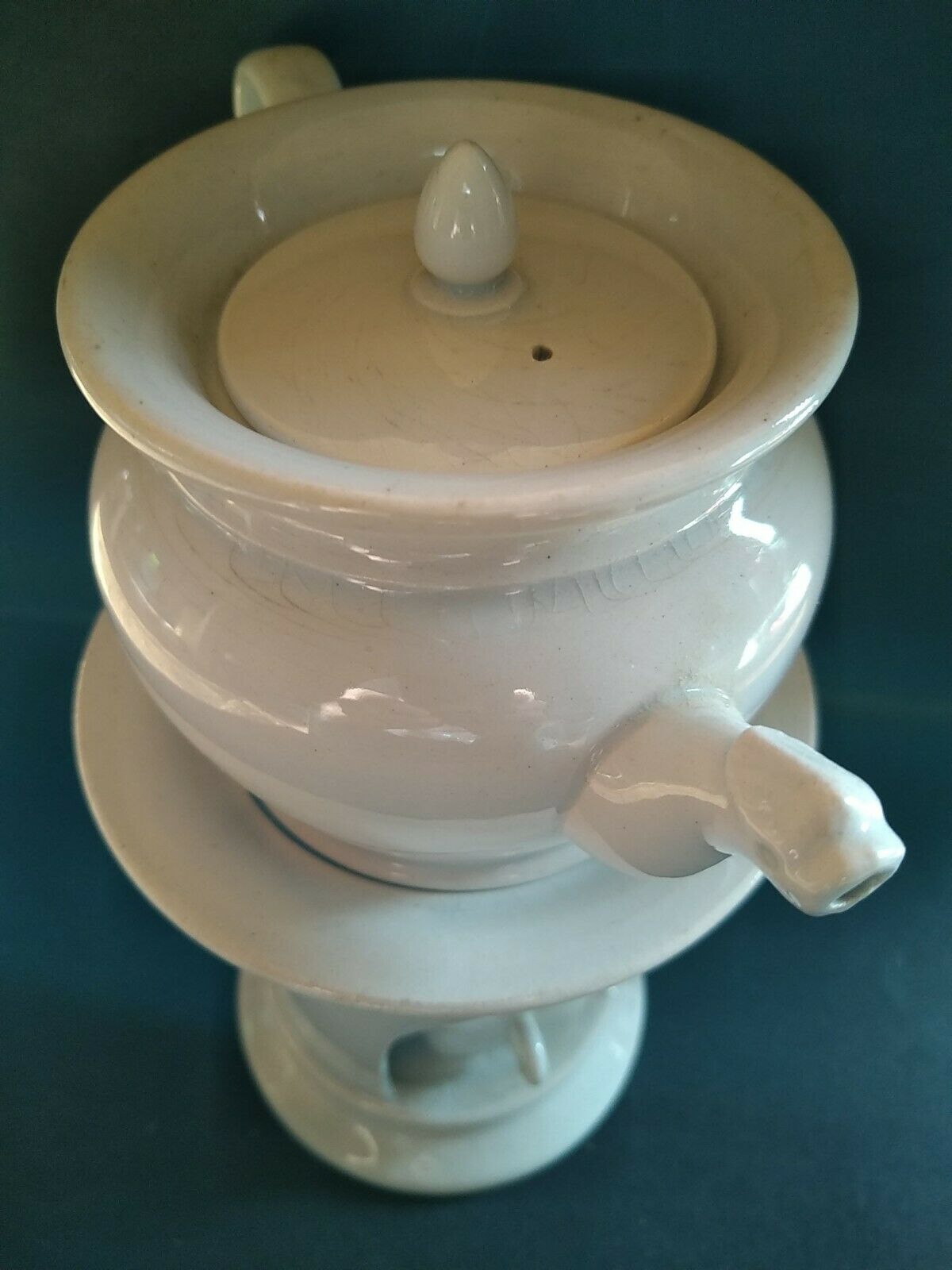 Tisanière in Gien earthenware