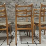 Set de 6 chaises scandinaves par Bähre Mignon Möbel 1960