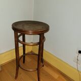 Thonet style cane stool