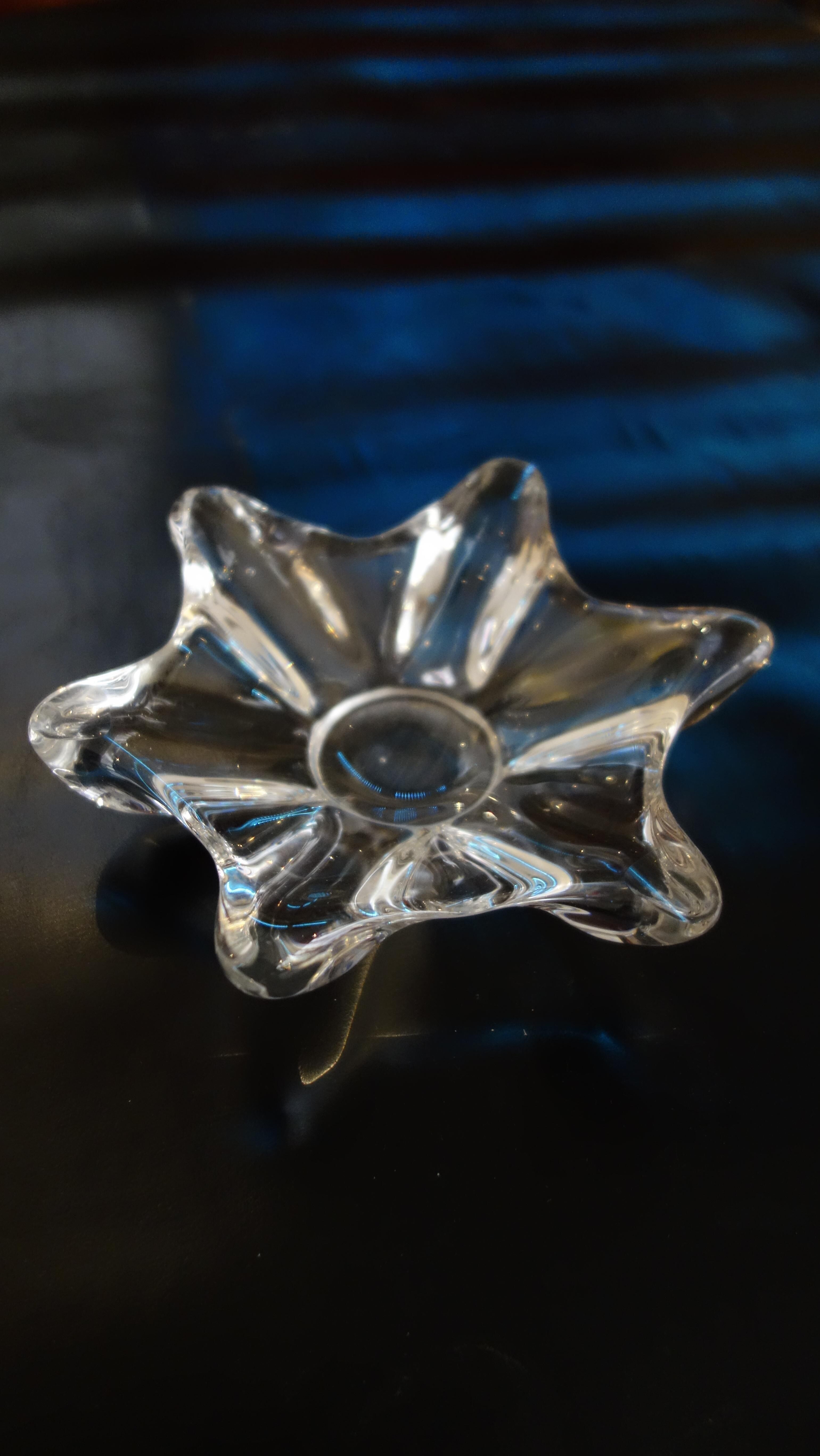 Sea star shaped Crystal ashtray...