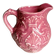 Milk jug, cream jug barbotine Onnaing 1920