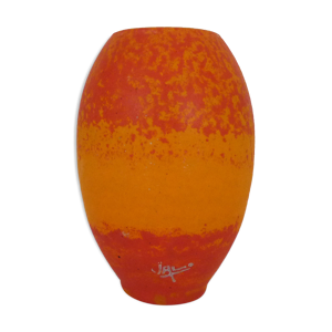 Vase art nouveau ovoïde