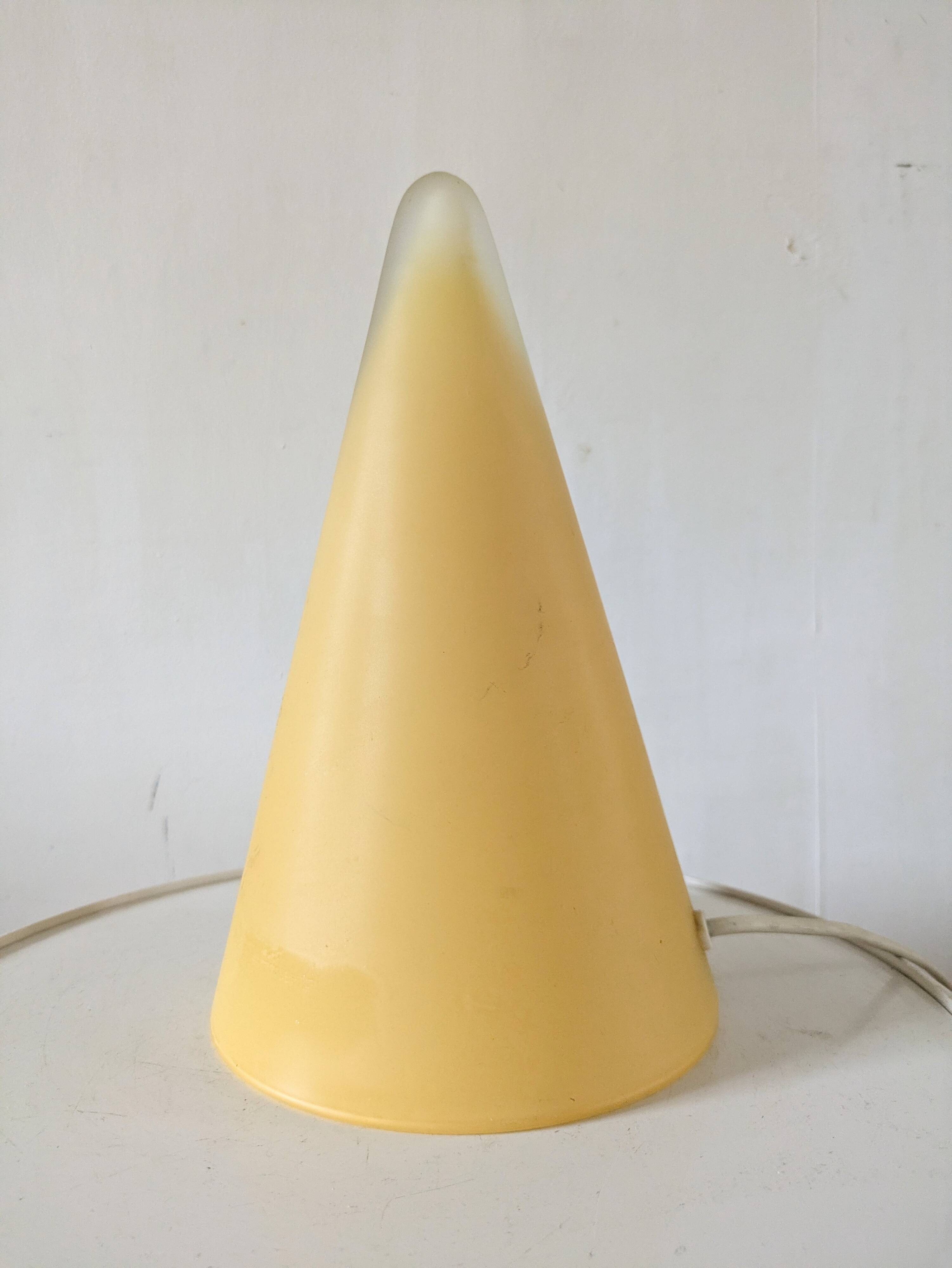Vintage Glass Teepee Lamp