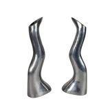 Ikea - design Anna Efverlund - Atomic - 2 bougeoirs 'Zig Zag'
