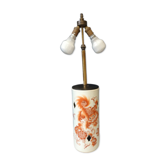 Asian ceramic lamp foot