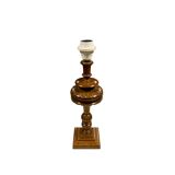 Lampe de table Eikenhouten