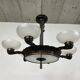 Bronze Secession chandelier