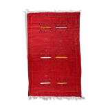 Tapis kilim tribal marocain fait main 98x156 cm