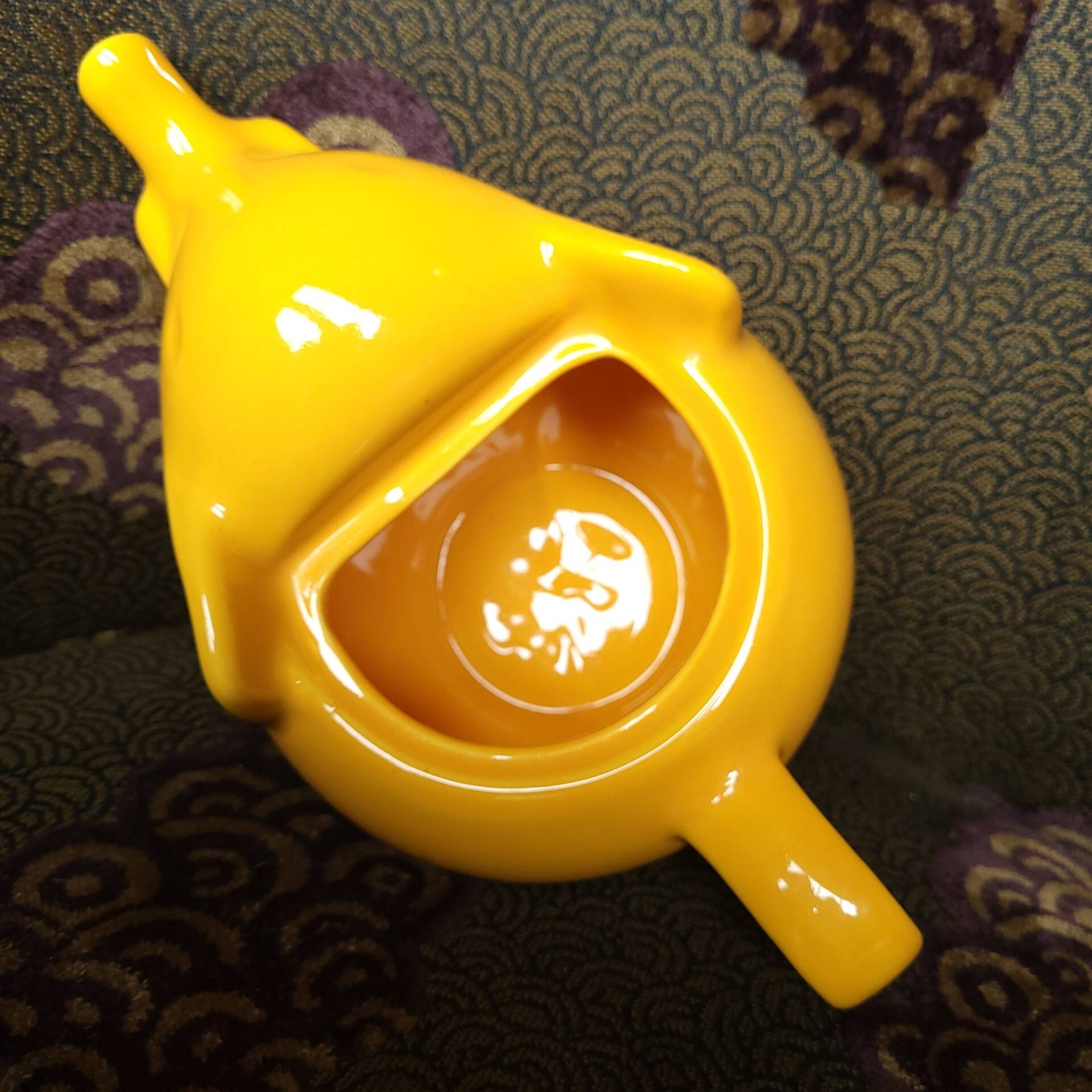 Théière Éléphant jaune 1980