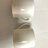 2 cups Jules Vieillard Bordeaux earthenware