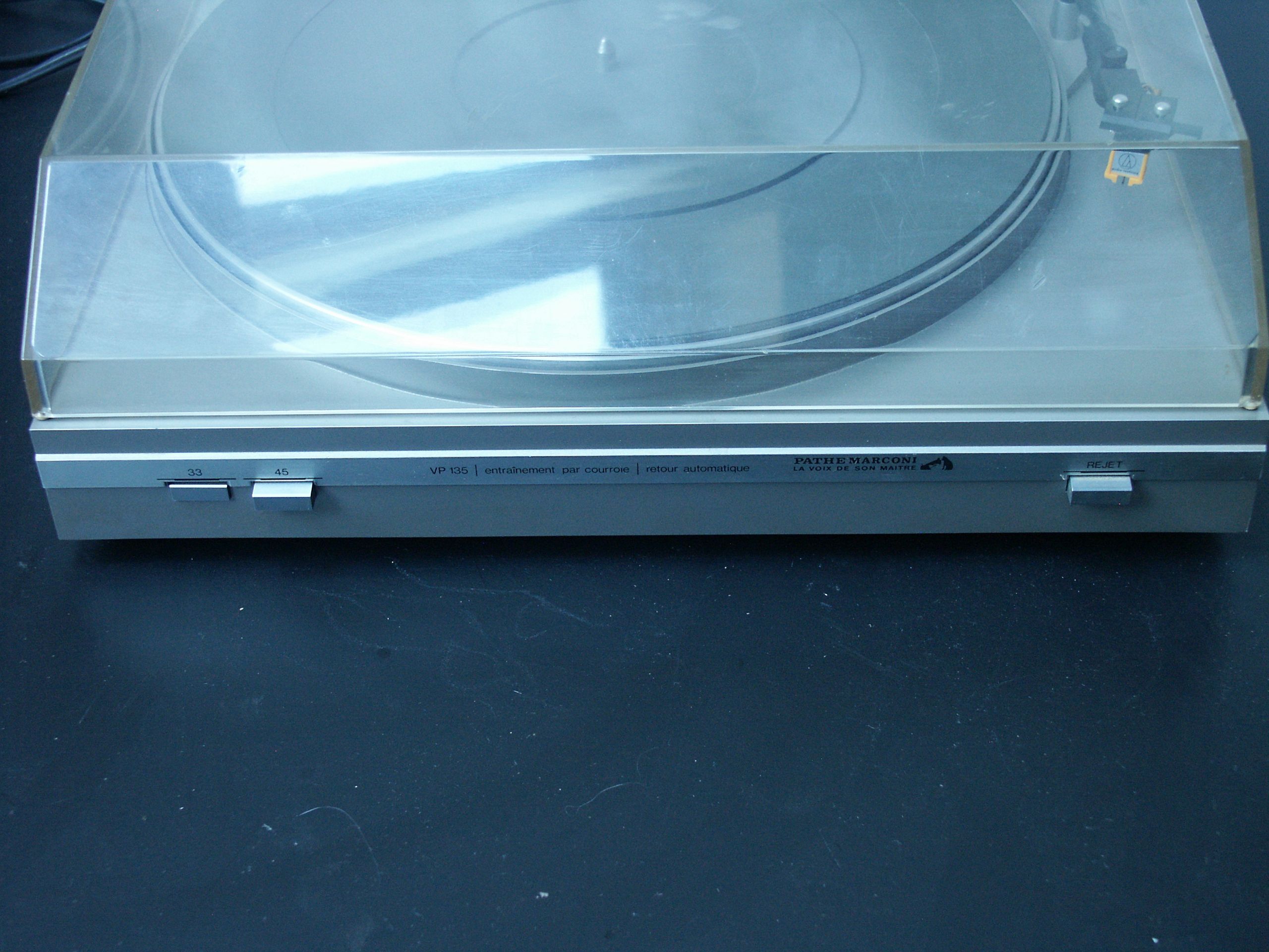Turntable disc/Pathé Marconi 70/80