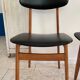 Paire de chaises scandinaves chic vintage
