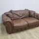Mid-Century, Chesterfield sofa, natural leather