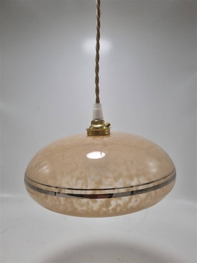 Trio of pink suspensions