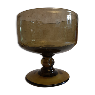 Coupe en verre bullé de La Rochère