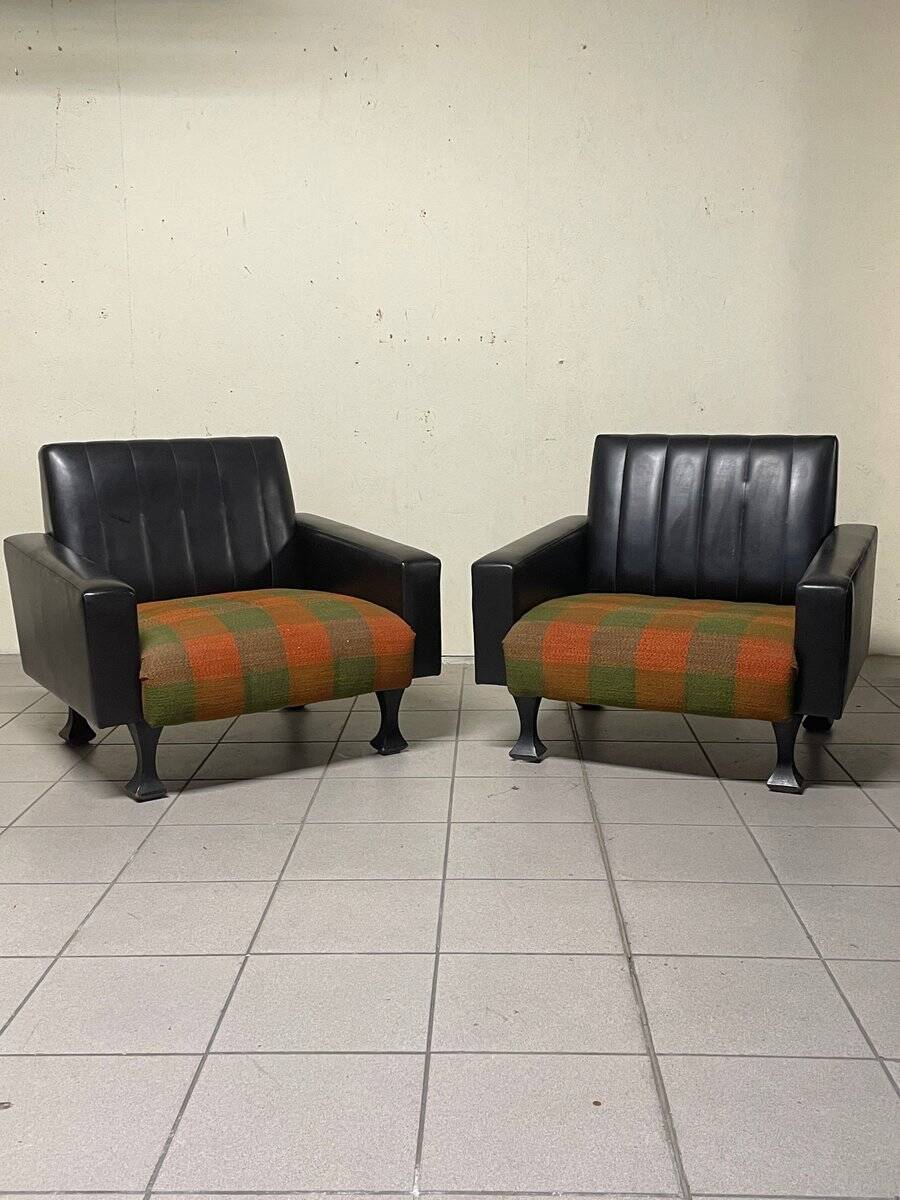 Armchairs, Italy, 1950s, set of 2