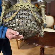 Chandelier Hot Air Balloon Style Louis XVI - 19th century