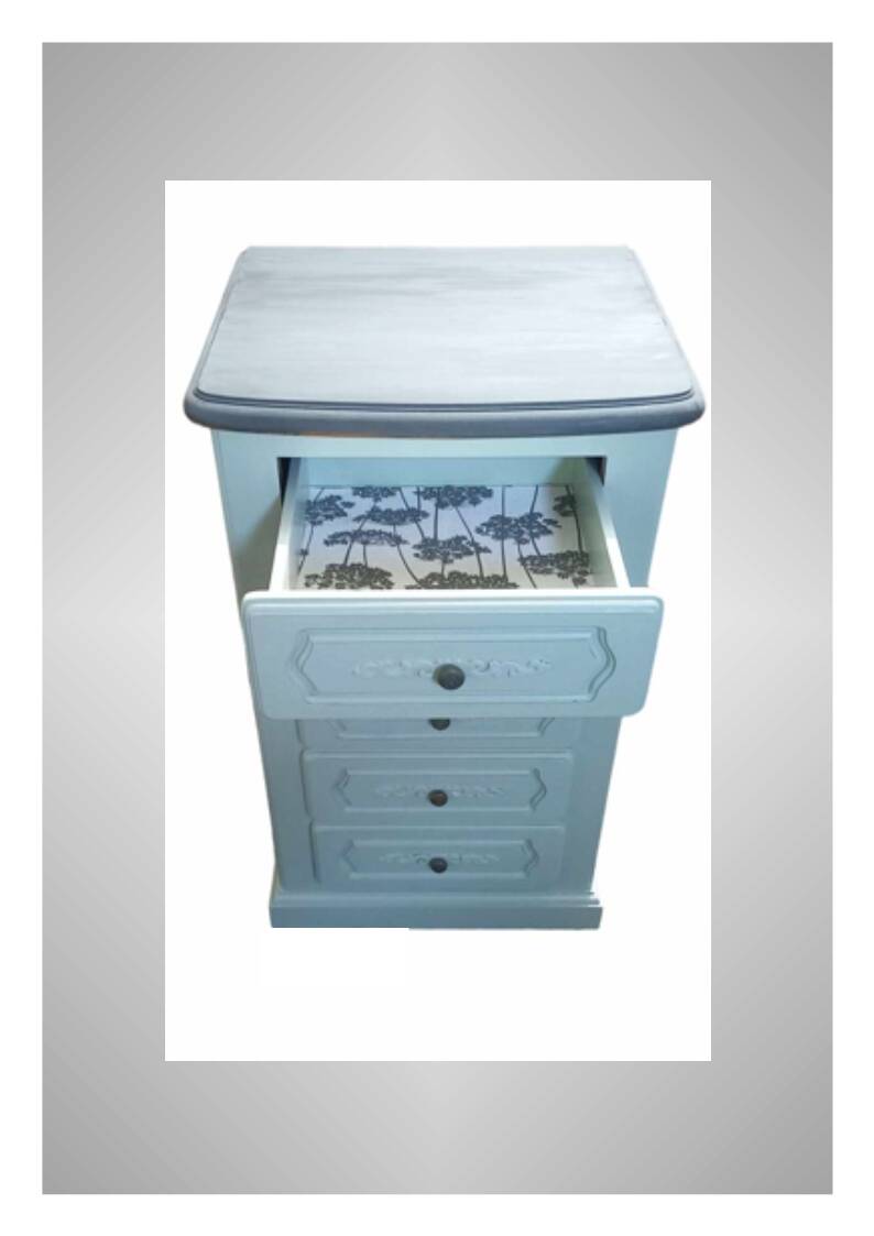 Vintage weekly chest of drawers