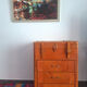 Leather commode / buffet by Hermès