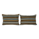 Set of 2 vintage kilim cushion covers 41x61 cm