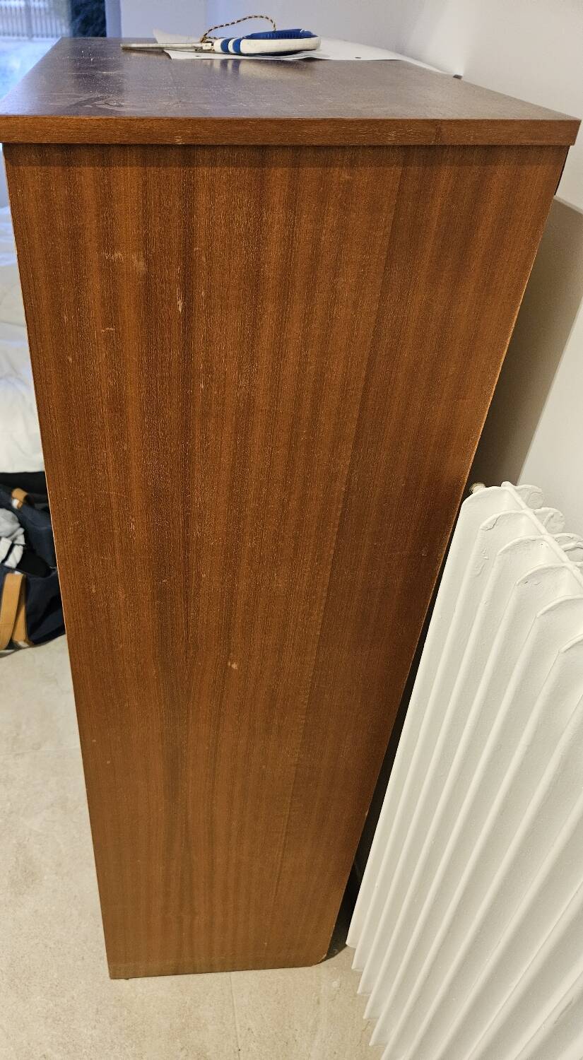 Vintage shoe cabinet